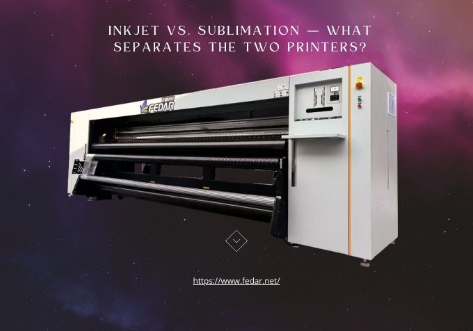 Inkjet vs. Sublimation Printers: Recognize their differences and find out which one suits you best.