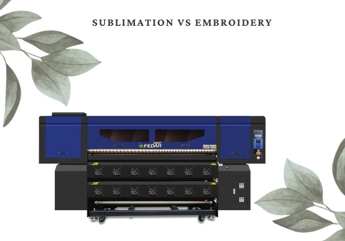 Sublimation vs Embroidery