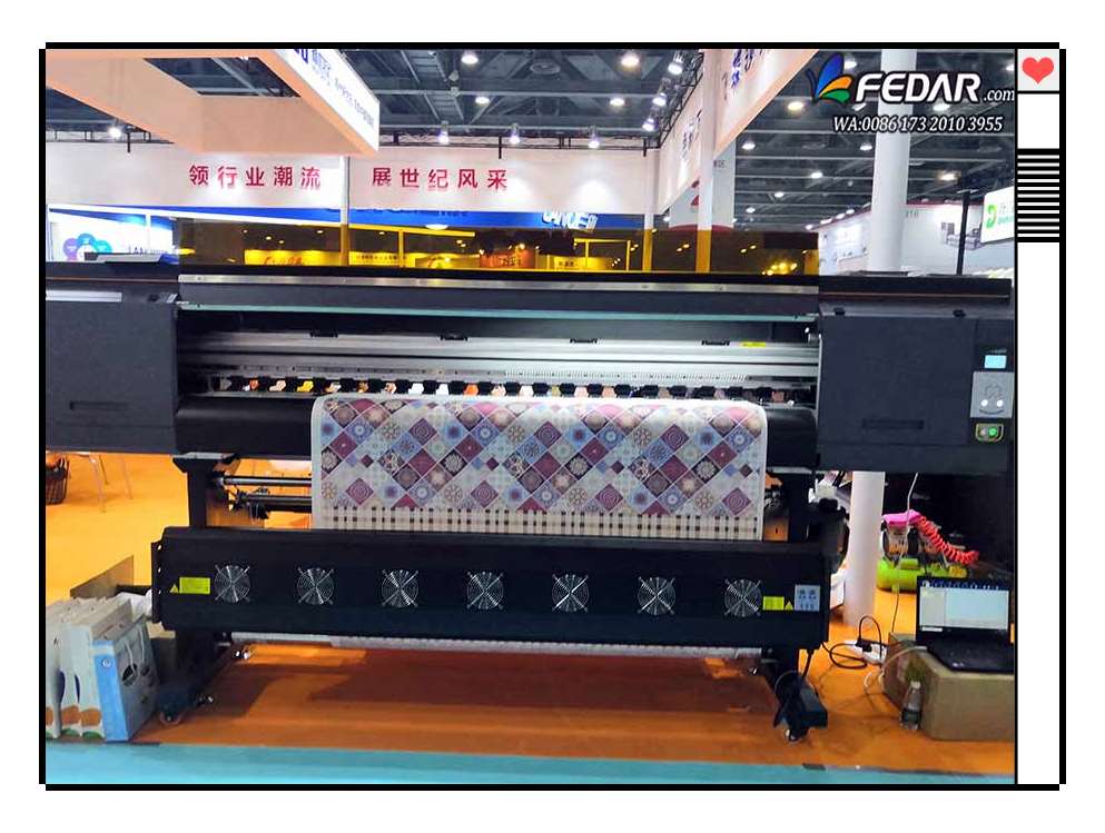 Factory Direct Fedar Sublimation Printer in Guangzhou International Exhibition