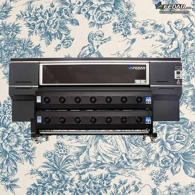 Fedar 4pcs I3200 Heads Large Format Dye Digital Textile Sublimation Printer Machine