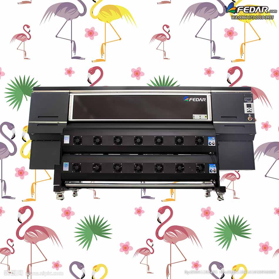 Fedar Manufacture 3200dpi Large Format i3200 Dye Sublimation Printer Machine For Sublimation Paper