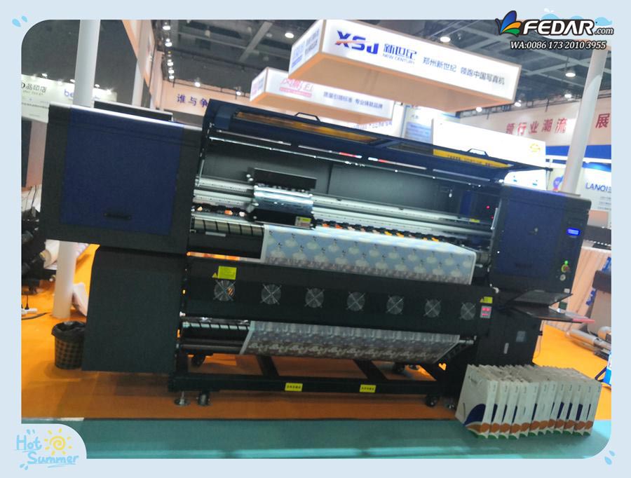 Wide Format Garment Inkjet Plotter Digital Textile Sublimation Printer in DPES