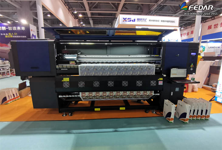 Fedar Sublimation Printer 6198E In SignChina Exhibition