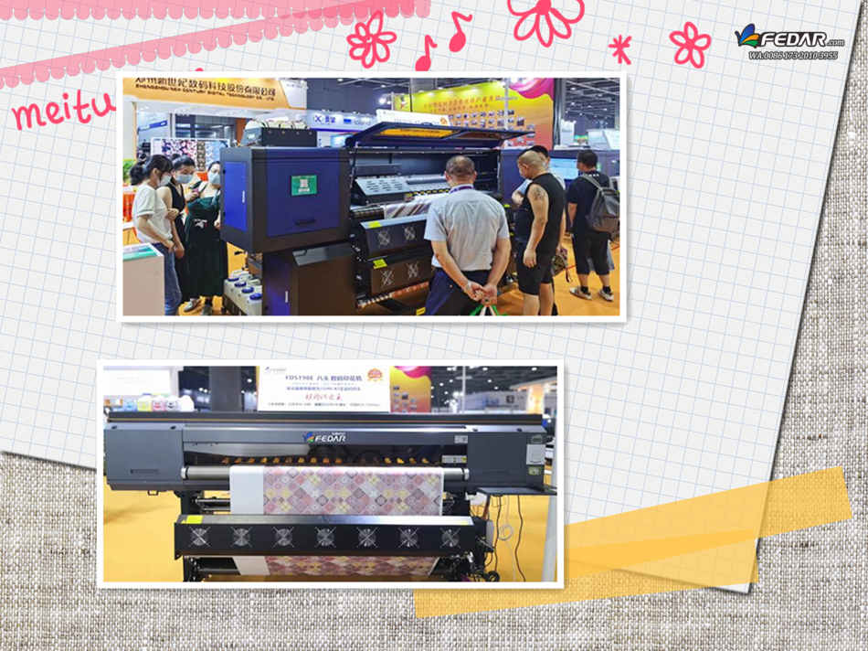 Fedar Sublimation Printers in Guangzhou CITPE Exhibition 2021