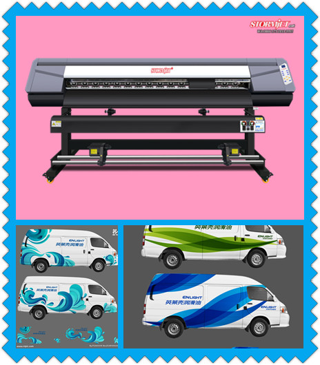 High Quality Large Format Vinyl Printer Eco Solvent Printer for Advertising on Stock