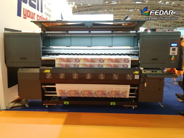New Model Fedar Printer 6 Head First Show in Fespa Expo