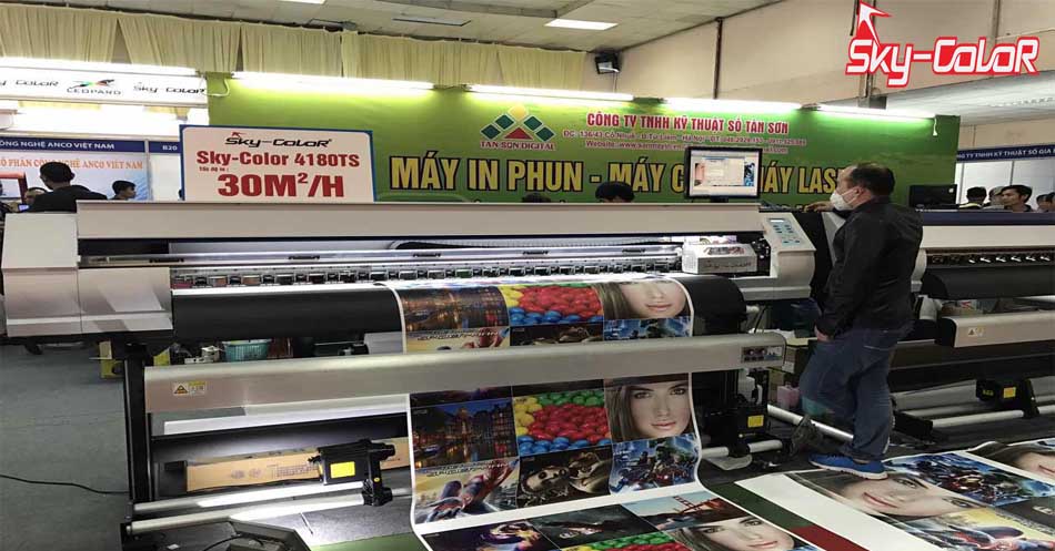 The Most Popular Eco Solvent Printer In Korea