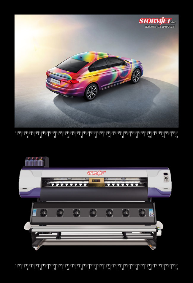 Wide Format High Speed Digital Inkjet Eco Solvent Printer From Stormjet China