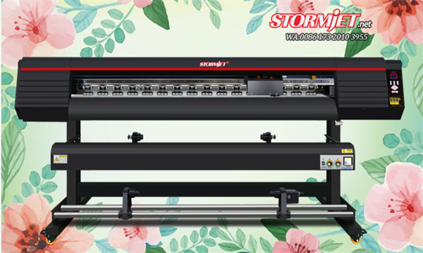StormJet 1.6m Eco Solvent Printing Machine with 1 or 2 Epson I3200 E1 Heads