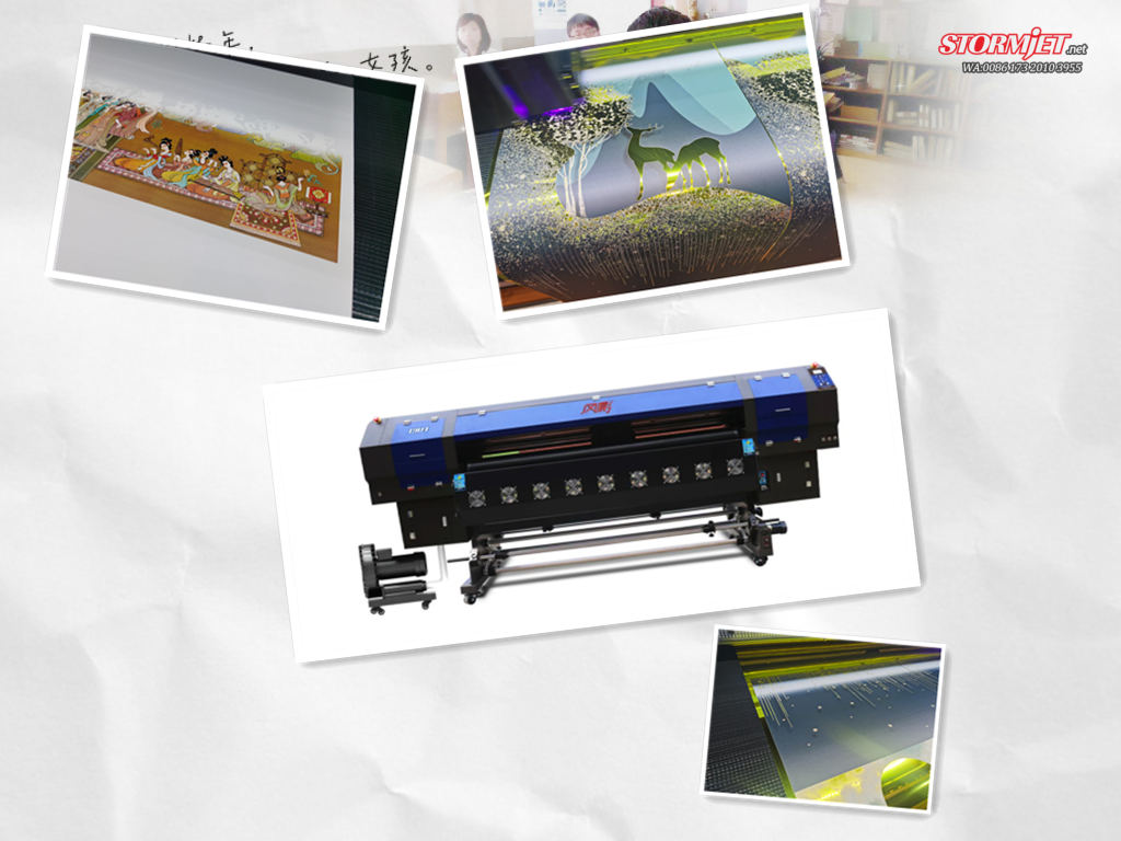 UV printer 1903-UV Launched By Stormjet In April of 2021 Zhengzhou Advertising Exhibition